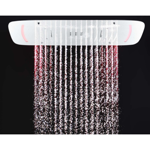 27 &amp;#39;&amp;#39; Sufitowa głowica prysznicowa z funkcją LED / deszcz + wodospad + funkcja bąbelkowa