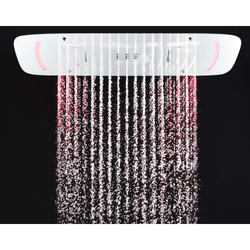 Douche de tête de plafond de 27 &#39;&#39; avec LED/pluie + fonction cascade + bulle