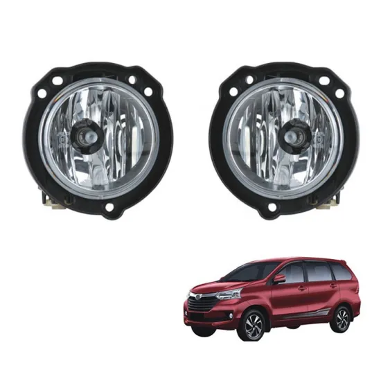 Fog Light Driving Lamp with Bulb Clear for Toyota Avanza 2012-2019 Front Bumper