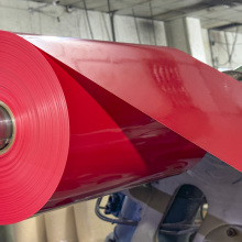 Hot Bending Color Hard Red PVC Roll