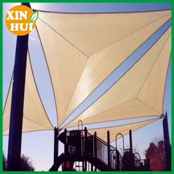 Shade sail fabric/car park sun shade sail/triangle shade sail