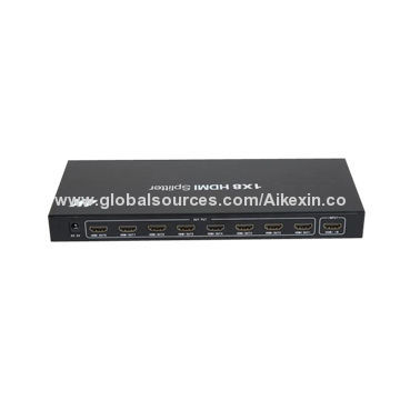 HDMI Splitter, 1*8, Supports 4K*2K