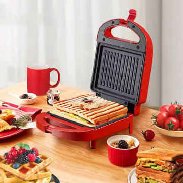 Pembuat sandwic dan pemanggang roti yang mudah untuk penekan panini sarapan pagi yang cepat