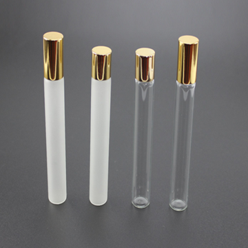 Wholesale 3ml 5ml 10ml roll on bottle blue cosmetic serum bottle glass cosmetic bottle