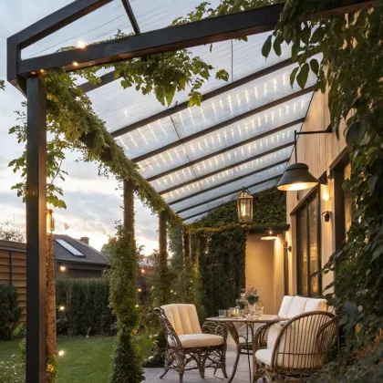 Modern Exterior Aluminum Awnings