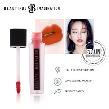 OEM Velvet Nebel Lipgloss reichhaltig Farbe hoher Pigment langer Verschleiß Lipgloss Make -up 12 Farbe Lippen Make -up