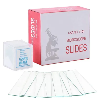High-Quality Microscope Slide Set