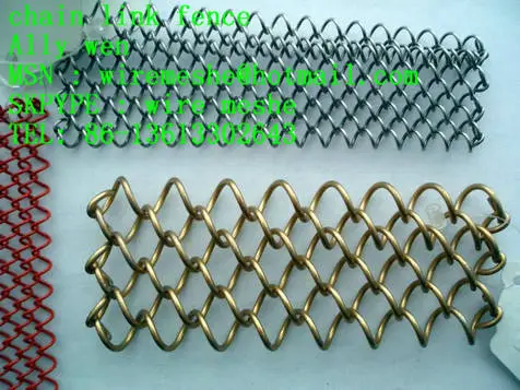 Chain link fence with 5.0mm wire diameter