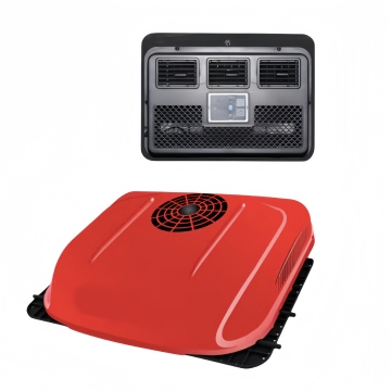 RGFROST Camper cooler Parking Truck Electrical Air Conditioner 12/24V Overhead Split AC New with 1 Year Warranty for Trucks