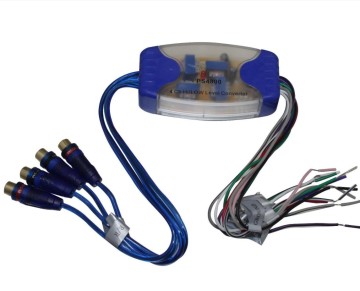 PS4800 4 Channel Line Out Converter: High to Low Level RCA Output