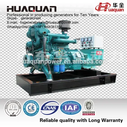 Sea fresh water exchange small marine diesel generator at factory price