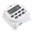 15.98 Inch LCD Digital Timer 220V AC 7 Days Programmable Time Switch TM618N-2 Digit Timers Switches