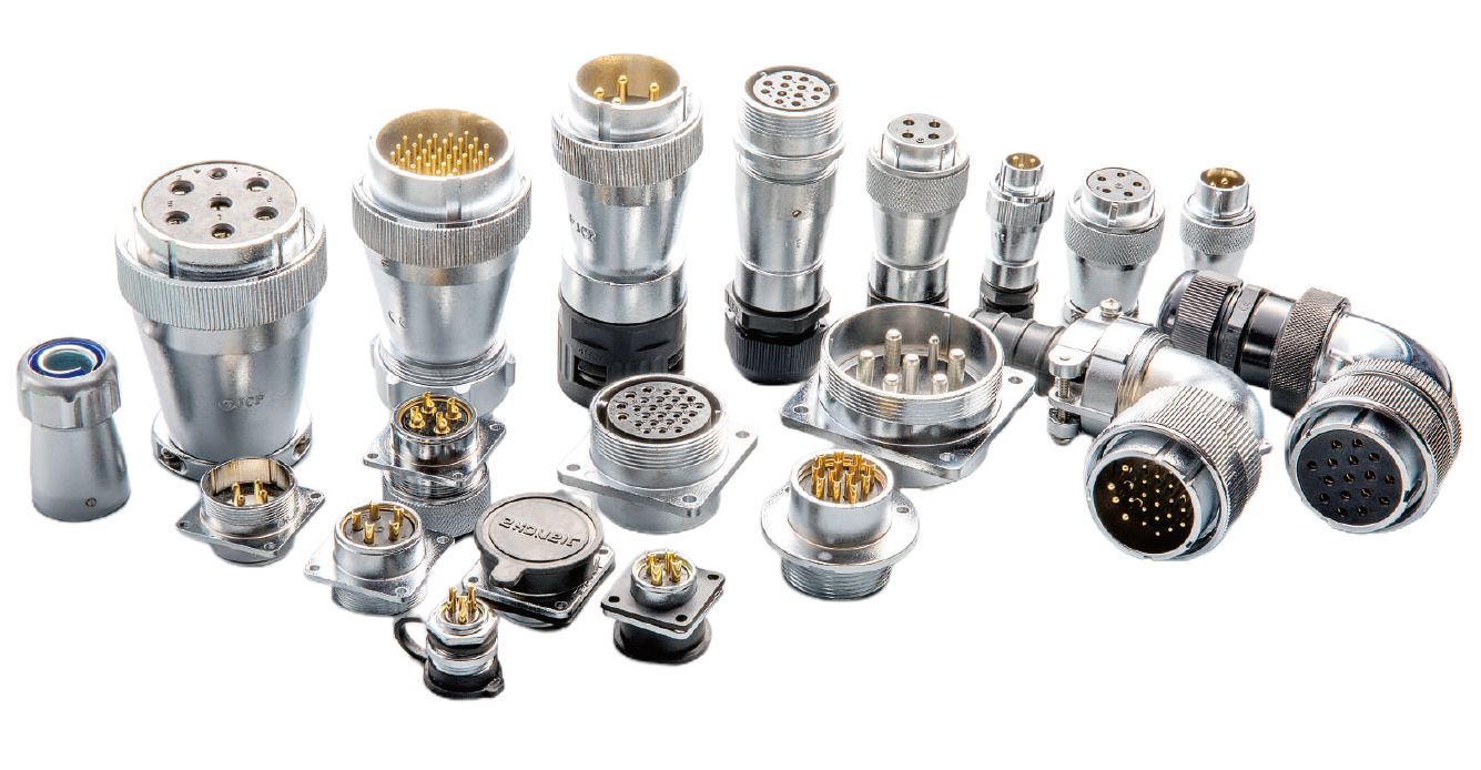 Enchufe de conector circular de enchufe