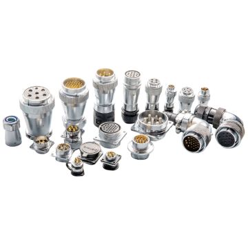 Enchufe de conector circular de enchufe