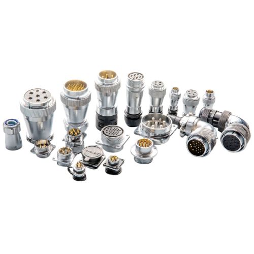 Enchufe de conector circular de enchufe