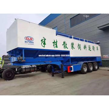 Semi-reboque 55CBM / 30T Bulk Feed Transporte / Descarga