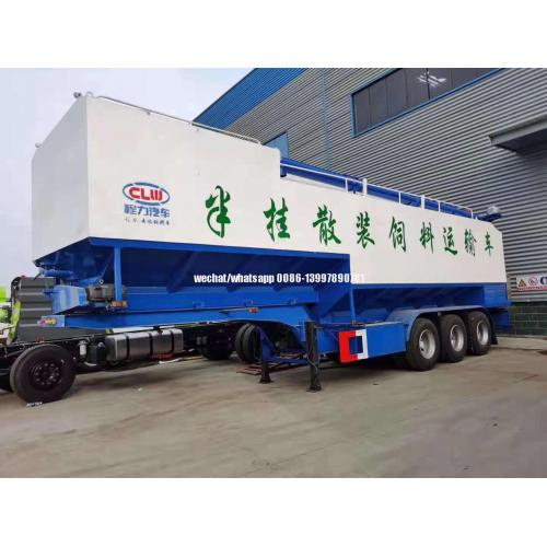 55CBM/30T Bulk Feed Transport/ Discharge Semi Trailer