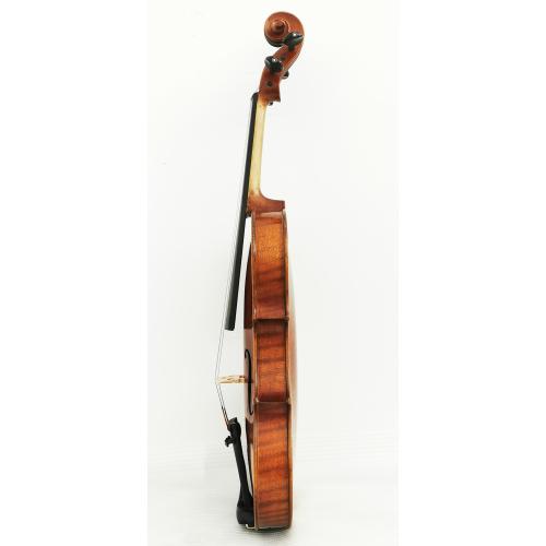 Glansig yta Rödbrun Hel solid violin