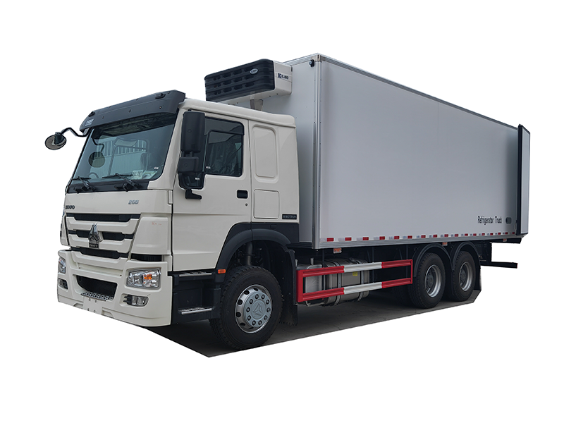 HOWO Brand 20T heavy duty cold food transport truck