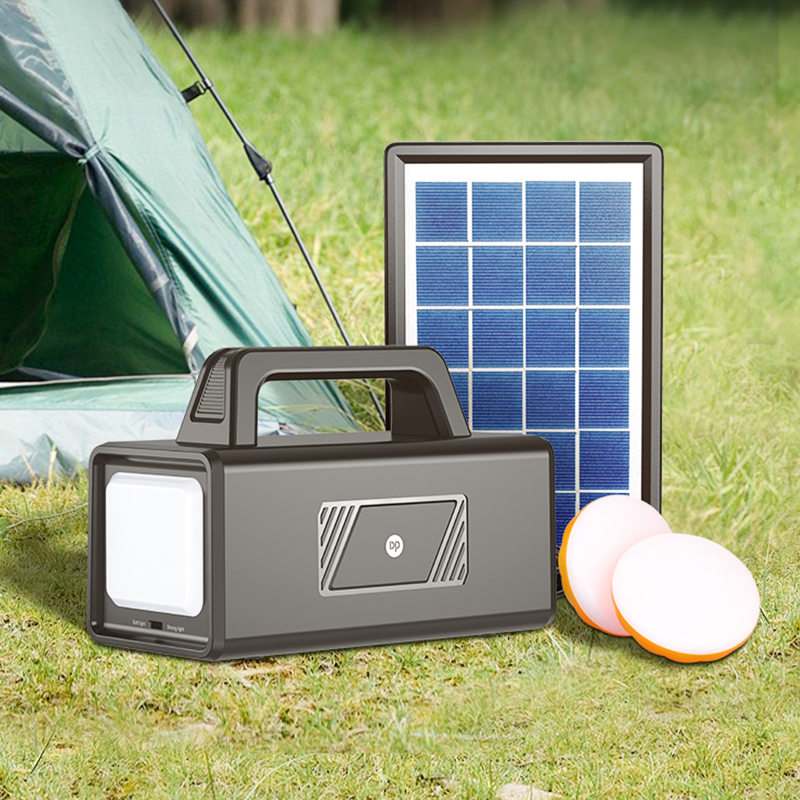 Solar System with Lighting Kits for Indoor