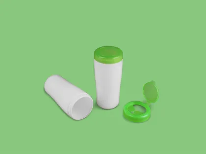 Plastic Canister For Cleaner Wipes