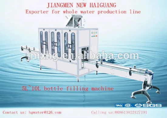 5L to 10L PET bottle water filling machine