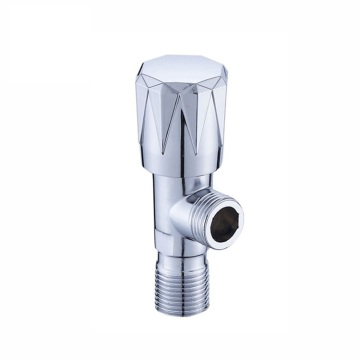 Good Quality Color Handle Angle Stop Valve Chrome Plated Zinc Material For Middle East Market