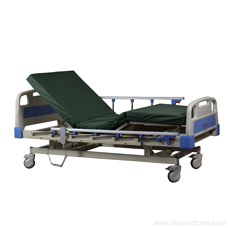 electric folding adjustable ICU hospital care bed