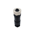 T-Code Power Straight 4pin M12 Female Connector