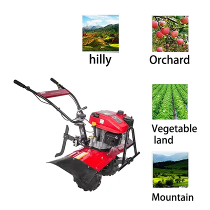 Mini Multifunctional Power Tiller Cultivators for Gardens and Fields