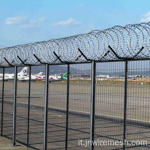 Tipo di sicurezza a caldo a caldo Galvanized Razor Wire