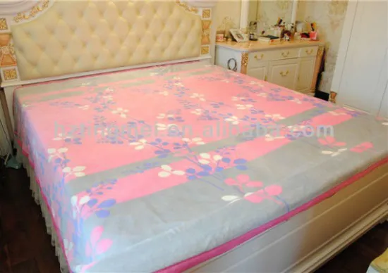 100% polyester flannel blanket for girls