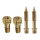 Brass nozzles turn-milling composite parts machining