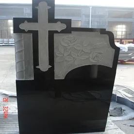 European style tombstone