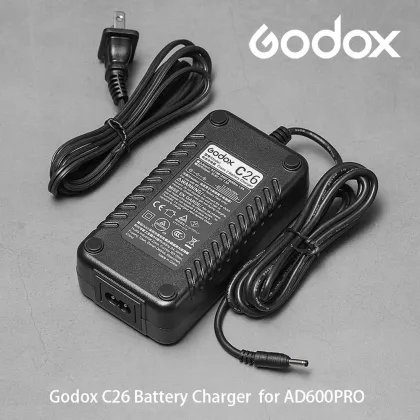 Godox AD600Pro Charger: WB26 Dedicated Battery Charger for Outdoor Flash