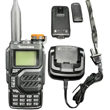 Hot Sale Quansheng UV-K5 Rechargeable VHF UHF Long Distance Two Way Radio with Type C Charger