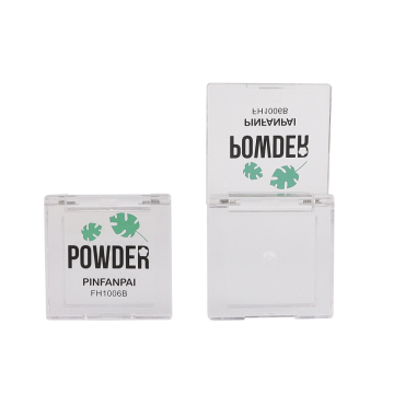 Empty Square Acrylic Compact Powder Case