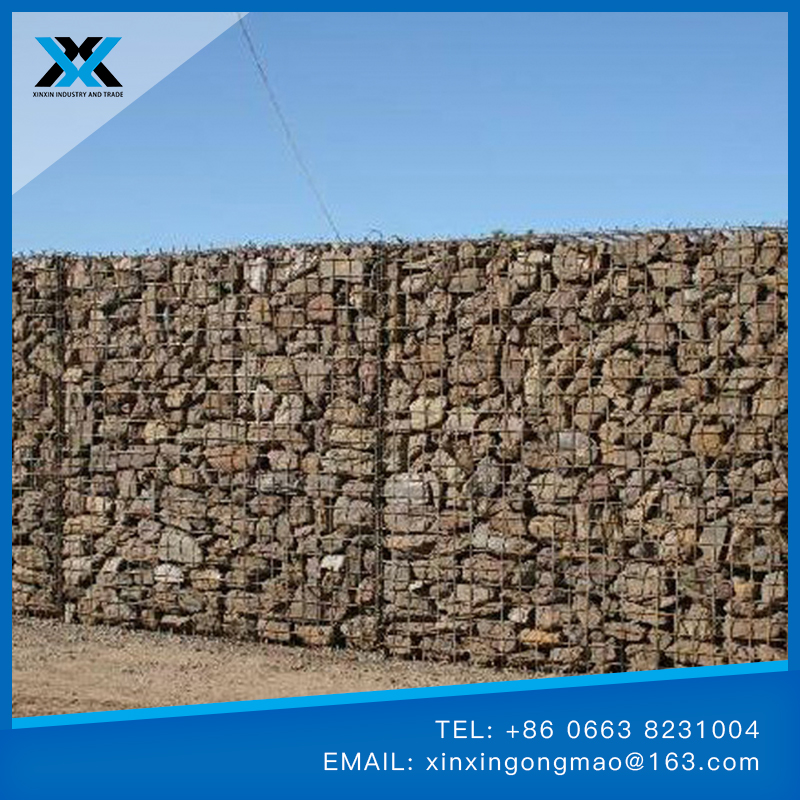 wire mesh 100*80mm gabion mesh