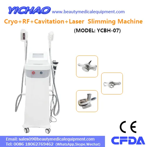 Cavitation Cryolipolysis Weight Loss Fat Body Slimming Equipment