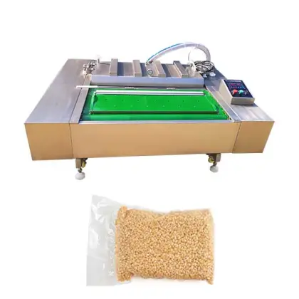 Continuous Vacuum Packing Machine for Food Packaging