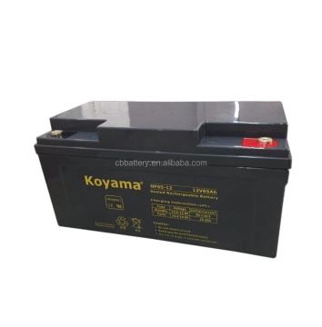 65AH 12V AGM Recarregável Banco de Bateria