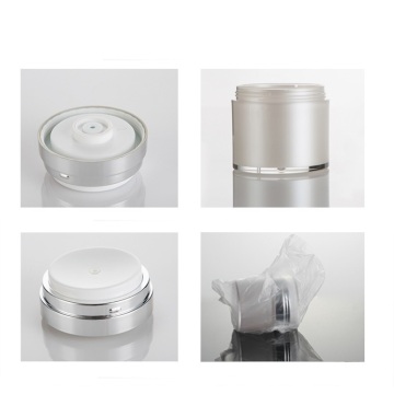 Acryl Pressed Vacuum Emulsion Jars Cream Jars