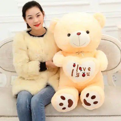 2020 Wholesale Custom Plush Teddy Bear with Heart