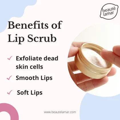 Custom Private Label Lip Scrub - Exfoliating & Brightening Pink Lip Scrub