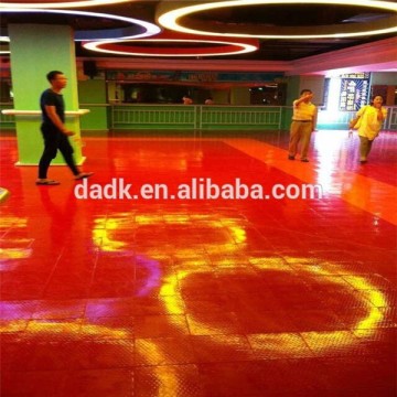 indoor usage interlock roller skate flooring tile