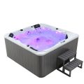 Hot Tub Install Ideas Whirlpool Massage Spa With 6 Seaters Luxury Model