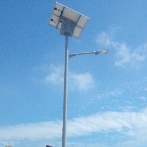 Top battery solar street light