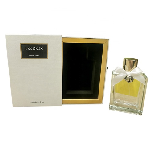 Custom white Perfume paper packaging drawer box