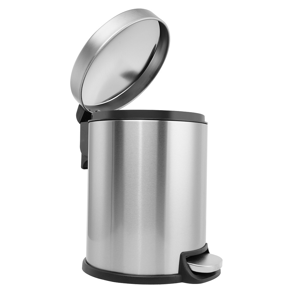 stainless steel pedal bin