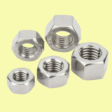 High Quality Stainless Steel 304/316 Hex Thickened Nuts from Chinese Manufacturers